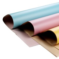 Florist Supplies Manufacturer Bi Colour Kraft Paper Kraft Gift Packaging Paper Wrapping Paper